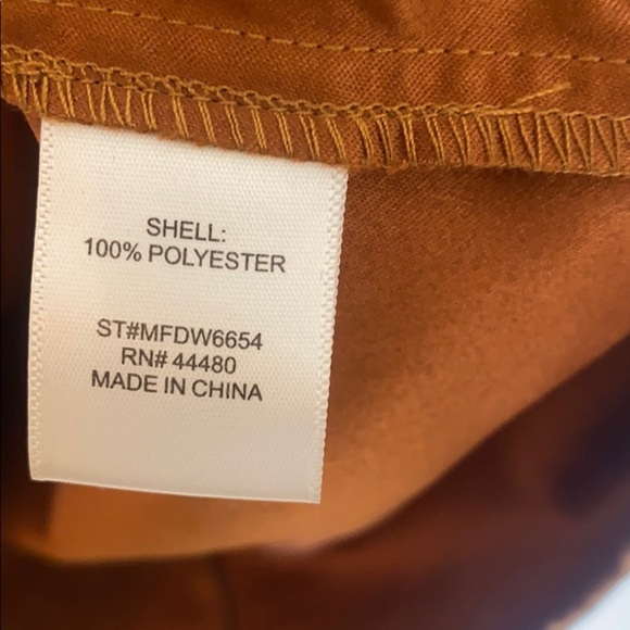 Love, Fire Brown Suede Dress size Medium - Picture 12 of 12